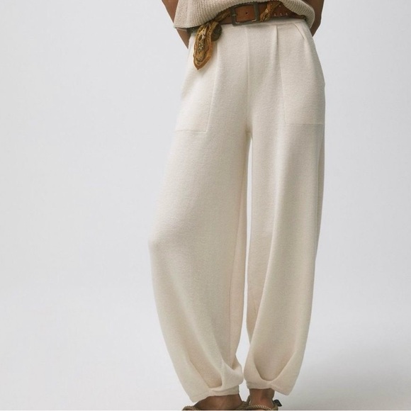 Free People Pants - Free People  Beach Cream Freya Pants